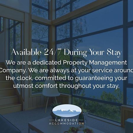 Lakeside Apartment Waimahana 1 Taupo Bagian luar foto